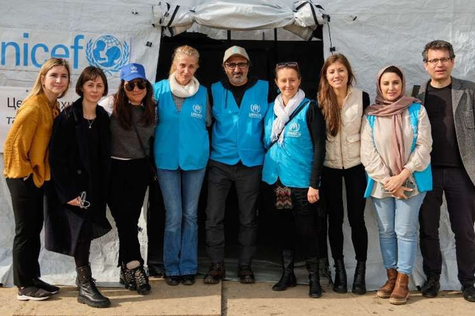 Hamdi Ulukaya’dan Polonya’da Ukraynalı mültecilere ziyaret
