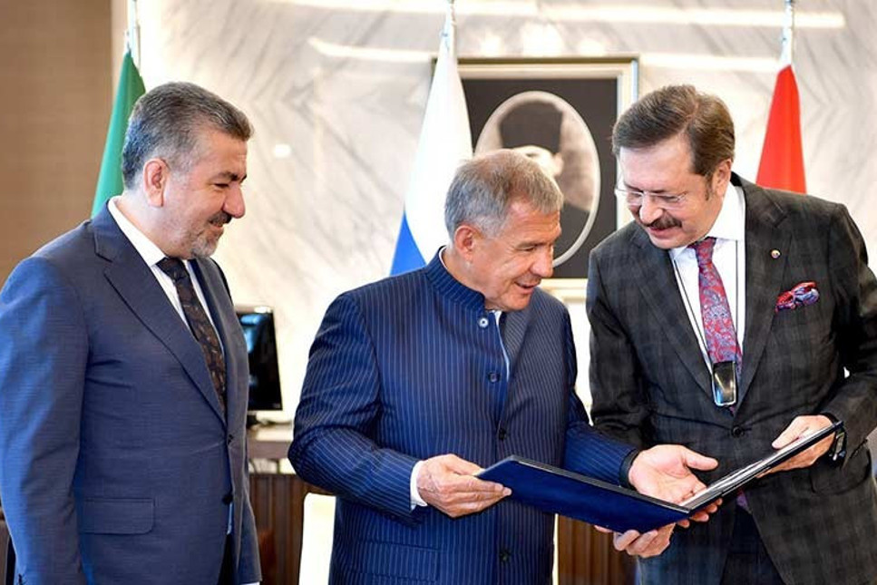 Hisarcıklıoğlu: Tataristan'da 2.5 Milyar Dolarlık yatırım yaptık