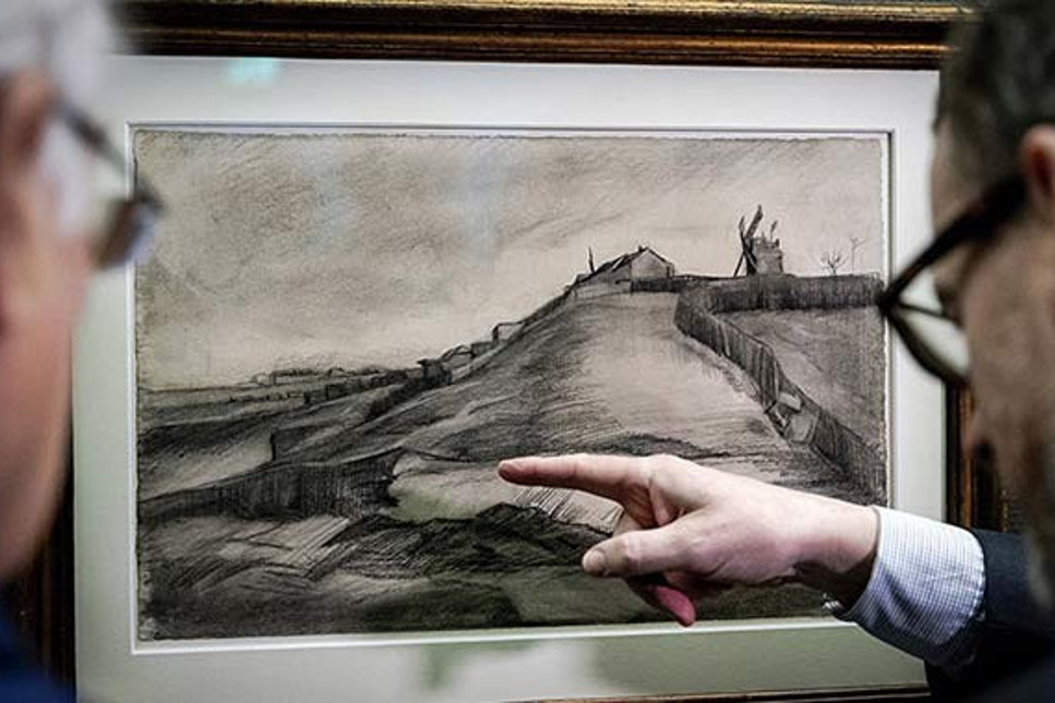 Hollandalı ressam Vincent van Gogh'un bilinmeyen bir eseri daha bulundu