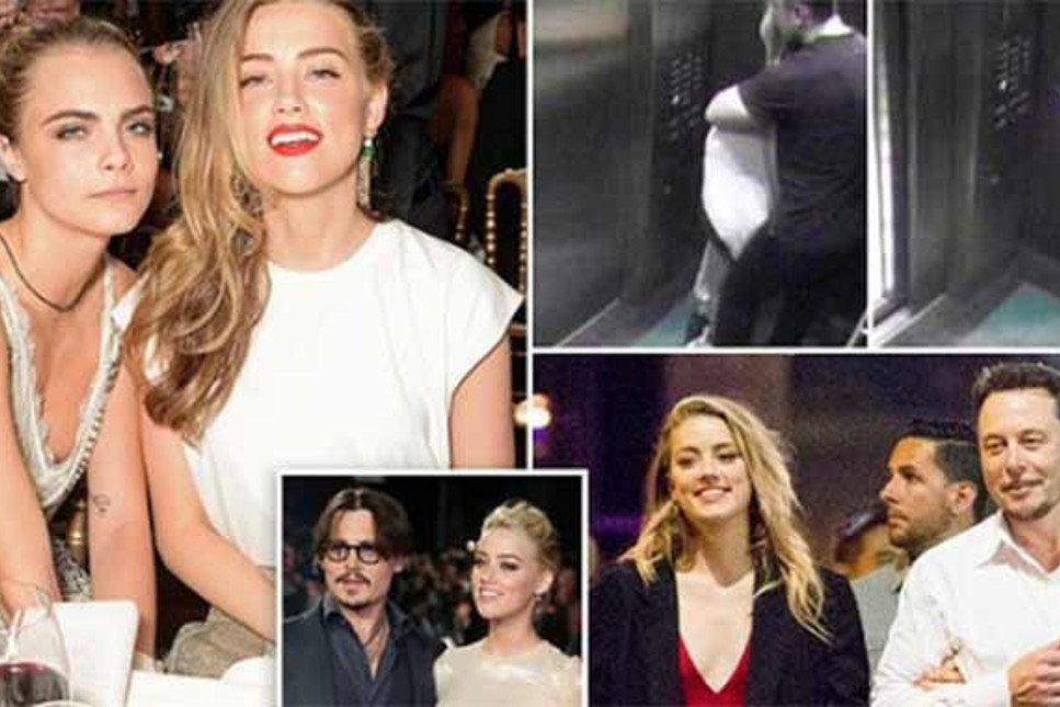 Hollywood’u karıştıran iddia: Amber, Cara ve Musk’ın üçlü ilişkisi vardı