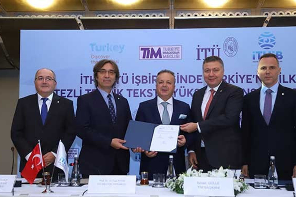 İTHİB ve İTÜ işbirliğiyle Türkiye'de bir ilk
