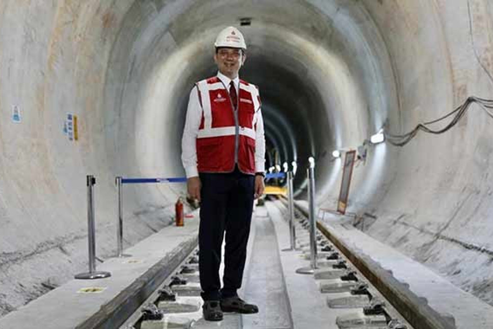 İkitelli-Ataköy metro hattında ilk ray döşendi!