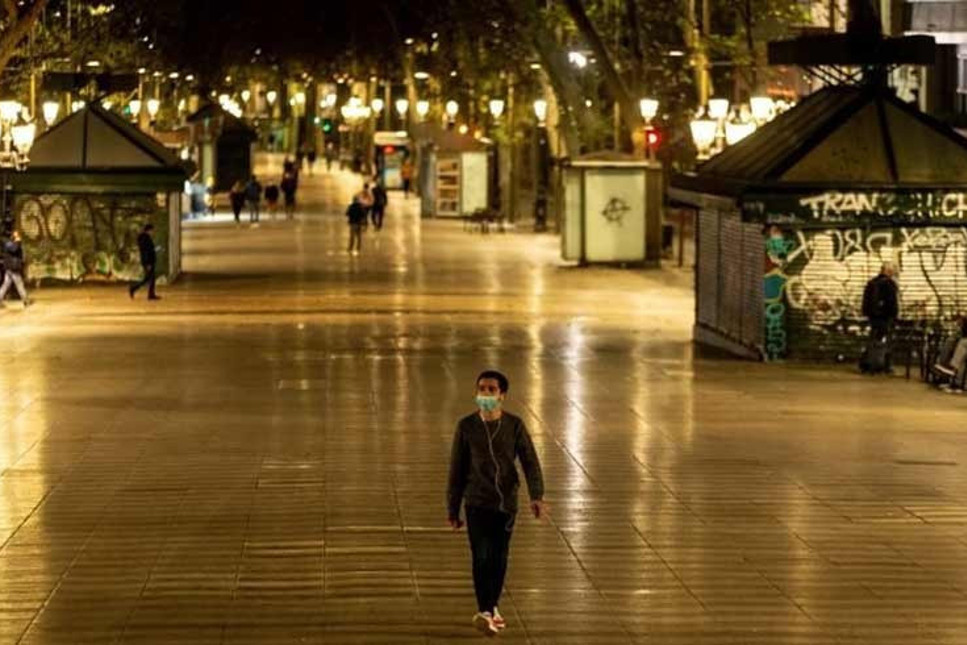 İspanya'da OHAL ilan edildi, gece sokağa çıkmak yasaklandı
