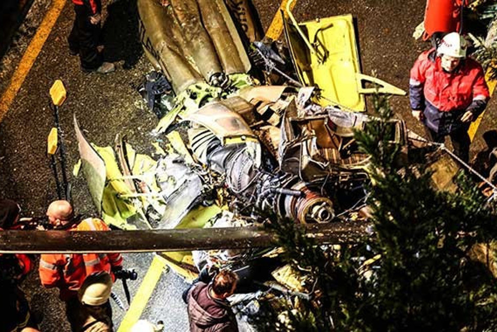 İstanbul Çekmeköy'de askeri helikopter düştü: Dört askerimiz şehit oldu