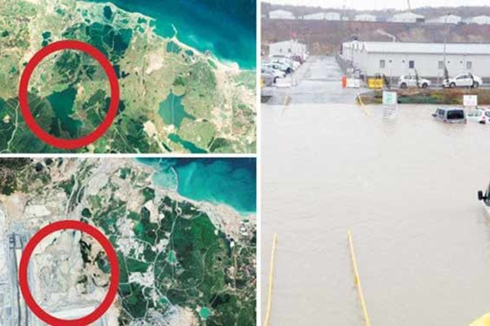 İstanbul Havalimanı'nda çarpıcı gerçek: Sulara gömülen alan Kulakçayırı Gölü çıktı