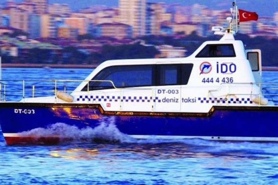 İstanbul’da deniz taksilerin ruhsatı yok