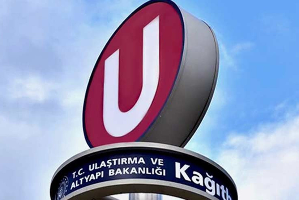 İstanbul'da metronun simgesi 'U' oldu!