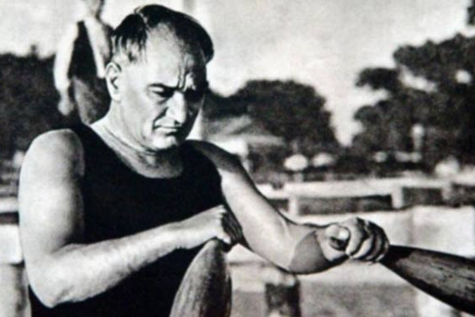 İşte Atatürk'ün mayolu ve atletli fotoğrafı