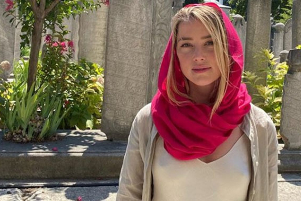 Johnny Depp'le iftira davası duruşmaları biten Amber Heard, Bodrum'dan sonra İstanbul'u gezdi