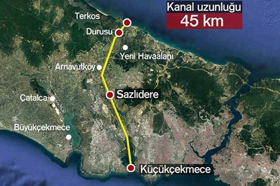 65 Milyarlık Çılgın Proje Kanal İstanbul için ilk tarih belli oldu