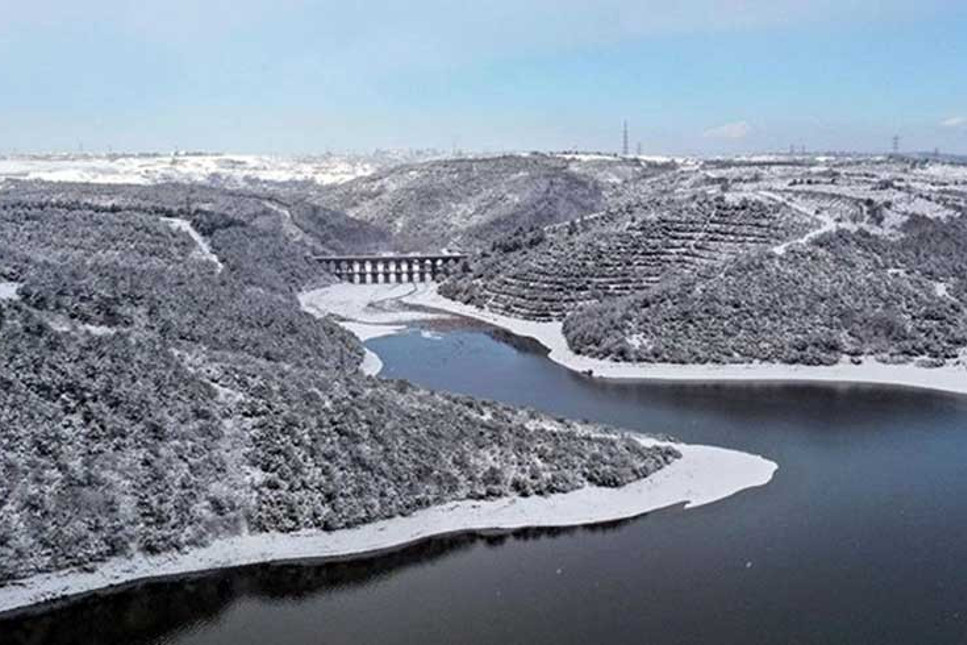 Kar İstanbul'a yaradı: Barajlarda 9 aylık su birikti