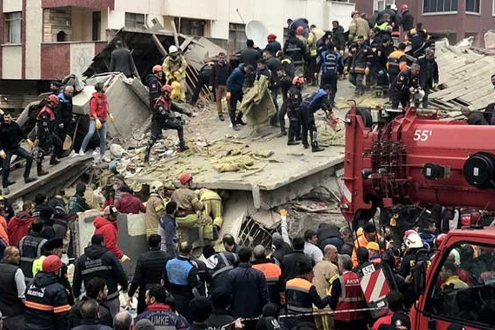 Kartal’da yıkılan bina belediye başkan yardımcısının akrabalarının çıktı