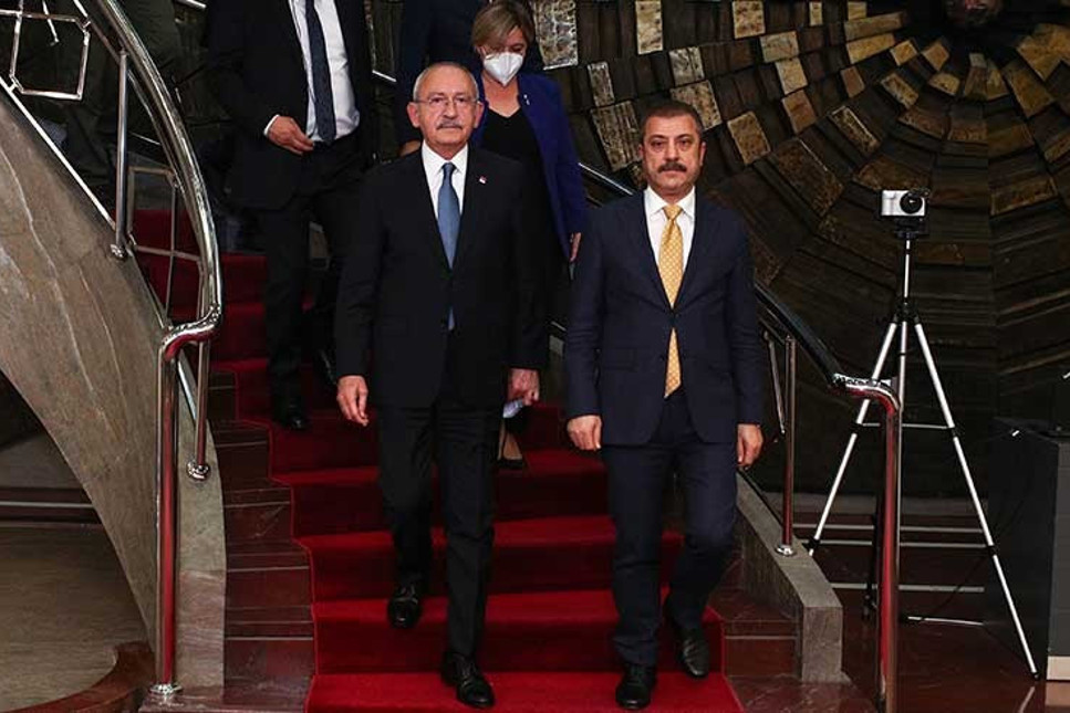 Kılıçdaroğlu, MB Başkanı Kavcıoğlu'na '128 Milyar Dolar nerede?' diye sordu