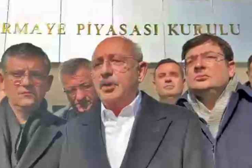 Kılıçdaroğlu Sermaye Piyasası Kurulu önüne gitti: Soyguna izin vermeyeceğiz