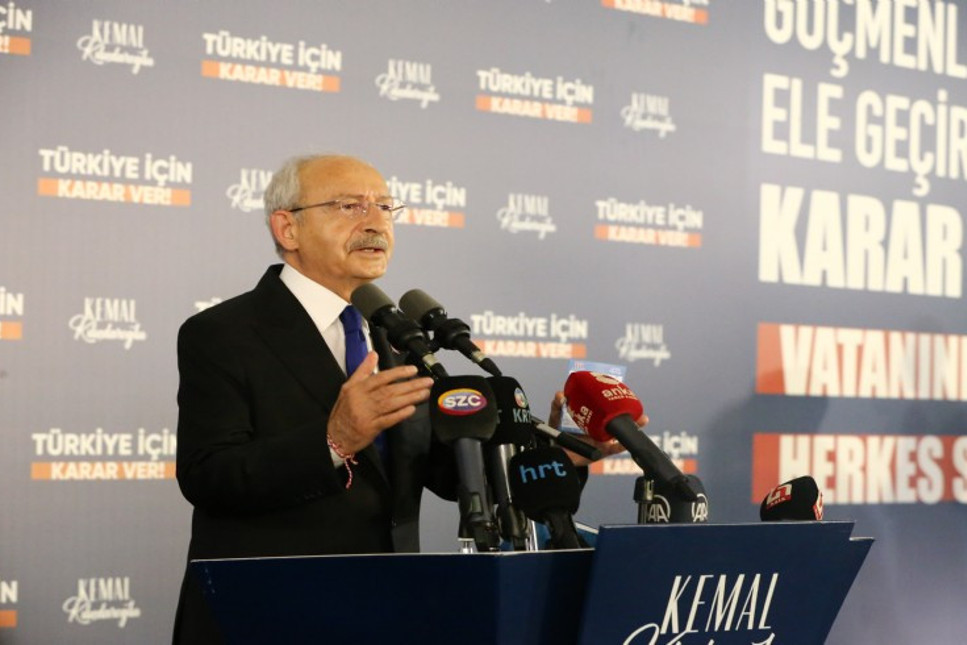 Kılıçdaroğlu; ''Türkiye’yi sığınmacı deposu yapmayacağız”