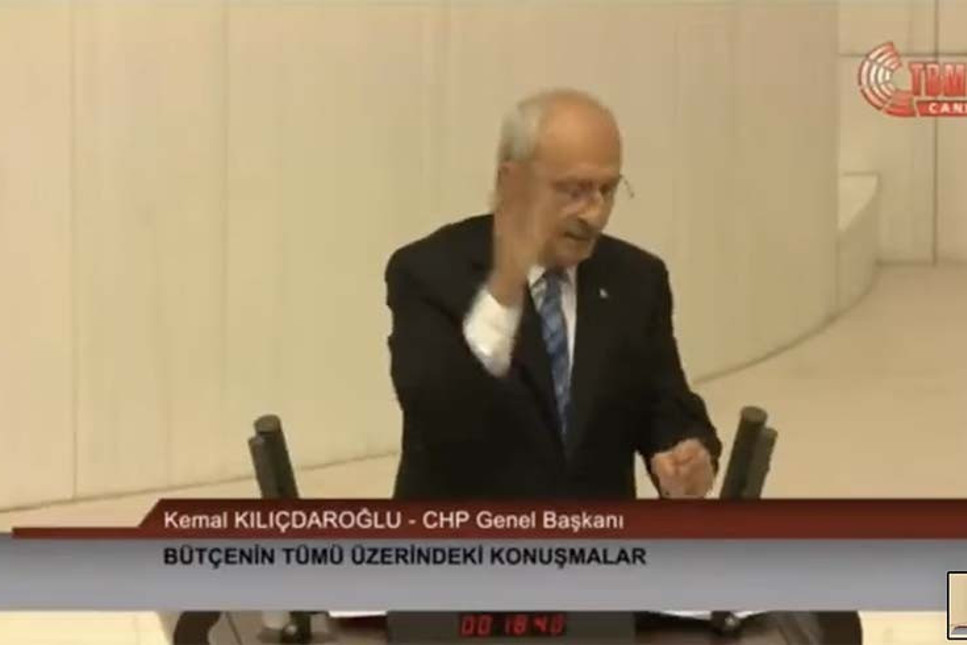 Kılıçdaroğlu'ndan Meclis'i karıştıran el hareketi