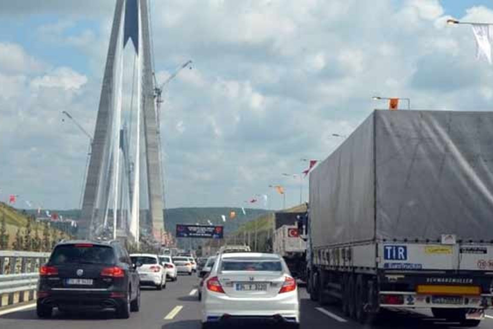 Şok! Şehirlerarası yolcuya "Yavuz Sultan Selim" köprü zammı!
