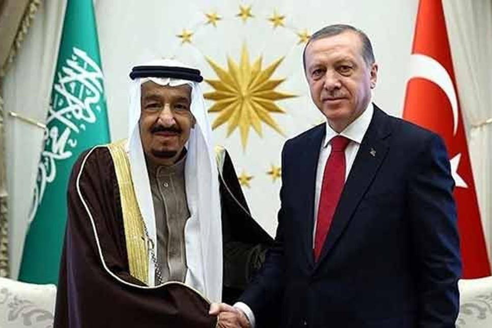 Kral Selman, Erdoğan'ı arayarak teşekkür etti