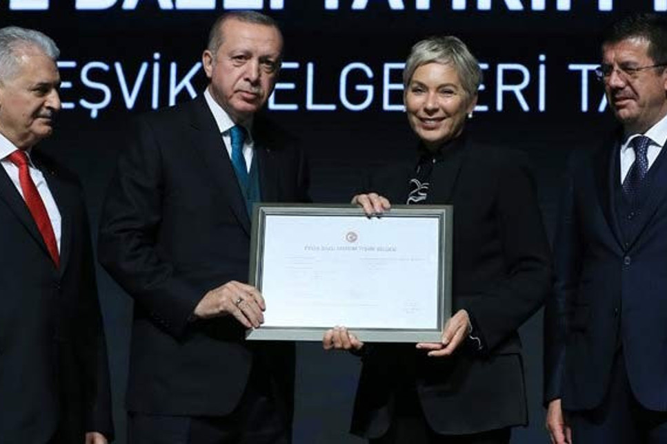 Leyla Alaton, Erdoğan'a 'Kalp kapakçığı' sözü verdi...