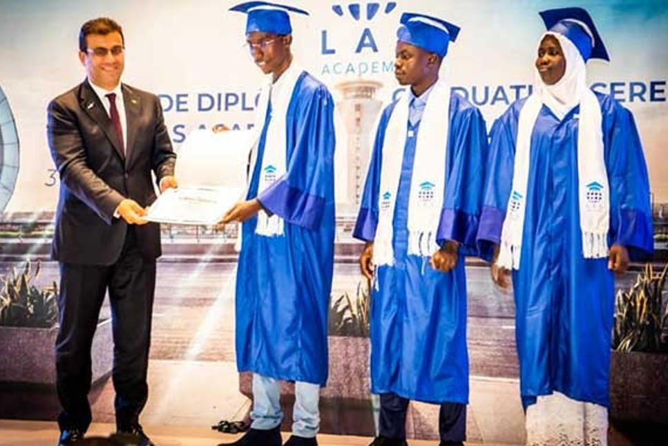 Limak, Senegalli gençlerin kariyerini 'uçuruyor'