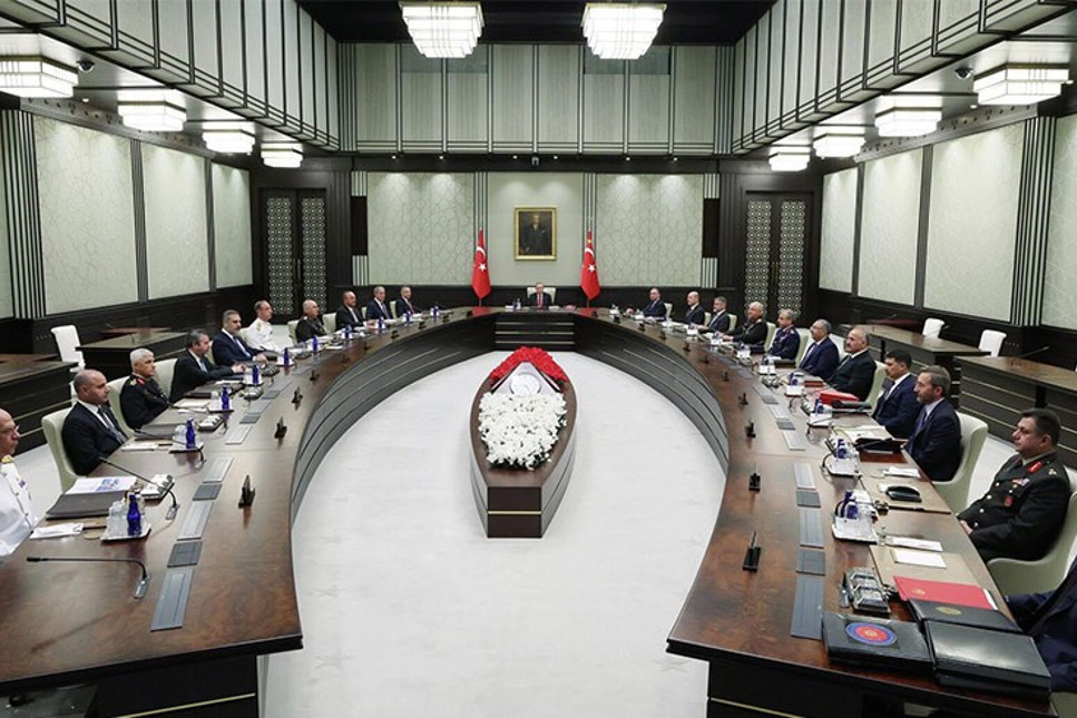 MGK Cumhurbaşkanı Erdoğan başkanlığında toplandı