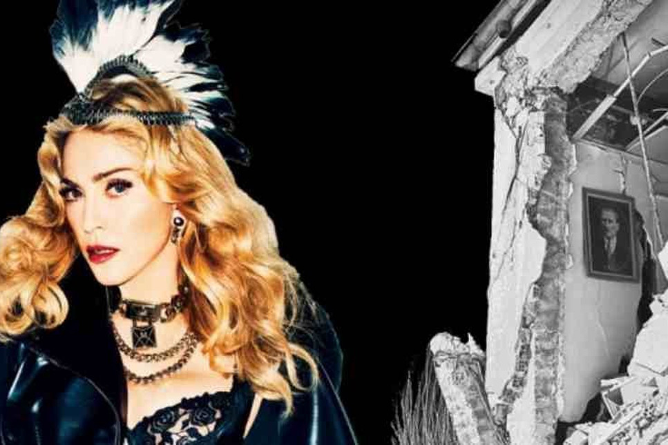 Madonna'dan Atatürk'lü destek paylaşımı!