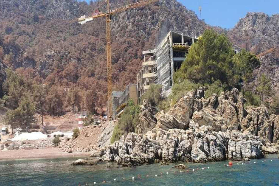 Marmaris Belediyesi, Sinpaş'ın Kızılbük projesi inşaatını mühürledi
