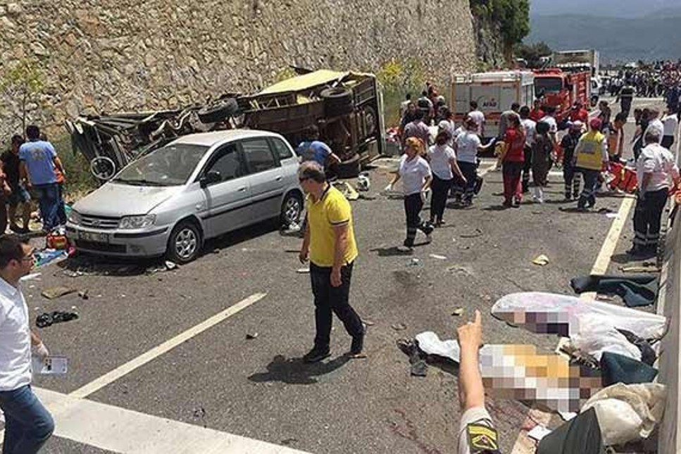 Marmaris'te katliam gibi kazada ölü sayısı 24'e çıktı