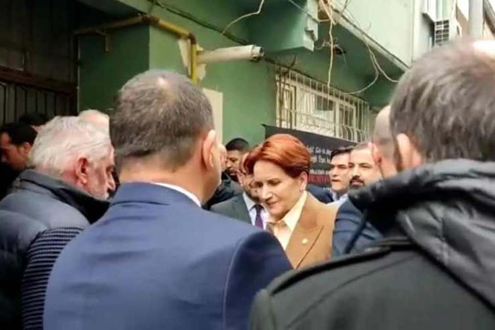 Meral Akşener'den Sinan Ateş'in ailesine ziyaret