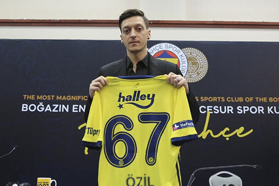 Mesut Özil'den Fenerbahçe'ye veda mesajı: Teşekkürler