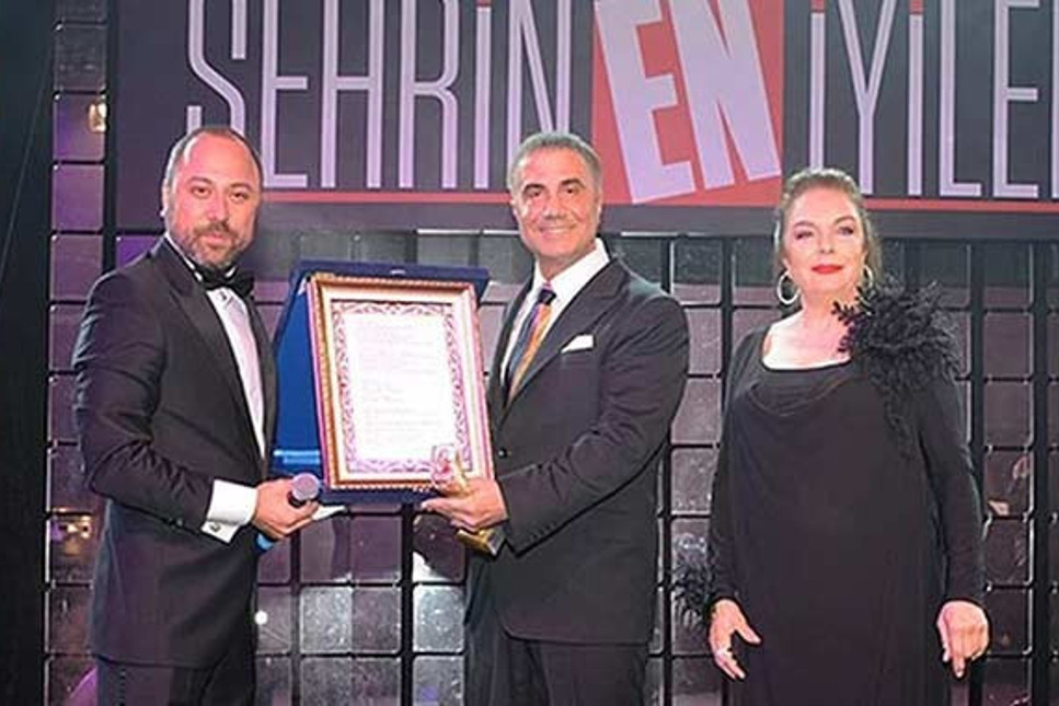 Milliyet'ten organize suç örgütü lideri Sedat Peker'e ödül....