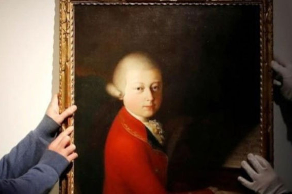 Mozart'ın çocukluk portresi 4 milyon euroya satıldı