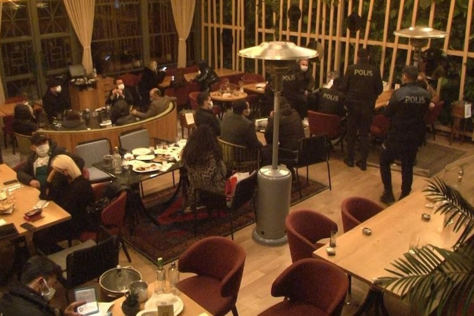 Nişantaşı’nda ünlü restorana polis baskını, 100 kişiye ceza kesildi