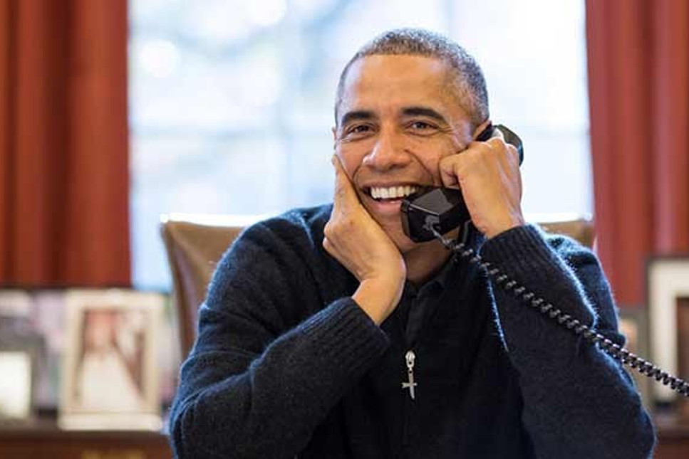 Obama'ya ilk iş teklifi geldi: Çalma Listeleri Başkanı