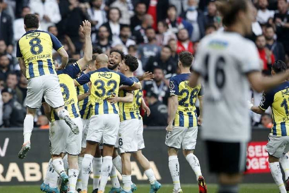 Olaylı Beşiktaş-Fenerbahçe maçı 1-1 sona erdi
