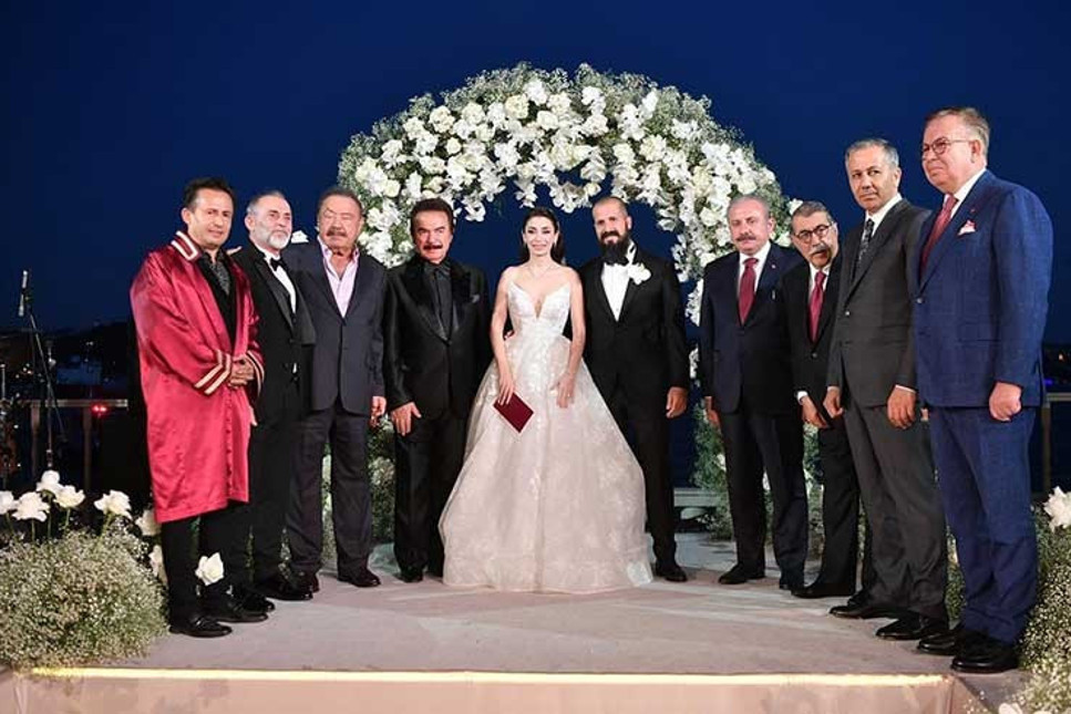 Orhan Gencebay, oğluna Saray'da düğün yaptı!