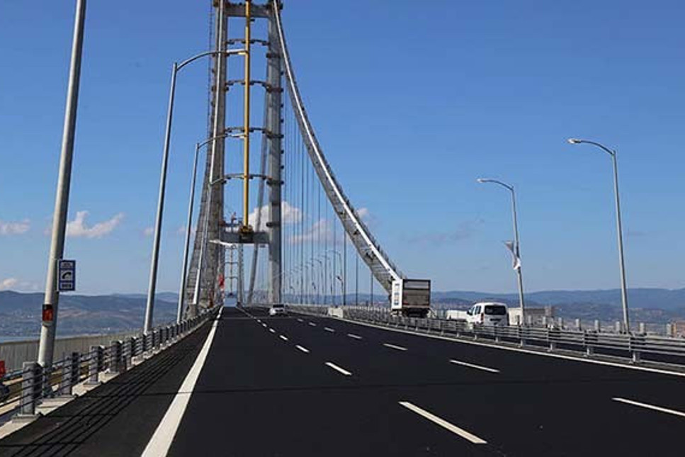 Osmangazi Köprüsü'nde günlük zarar 4.5 Milyon TL