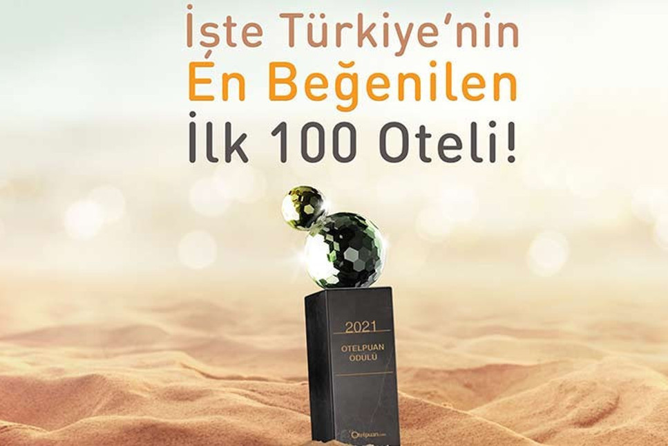 Otelpuan.com, Türkiye’nin en iyi 100 otelini açıkladı...