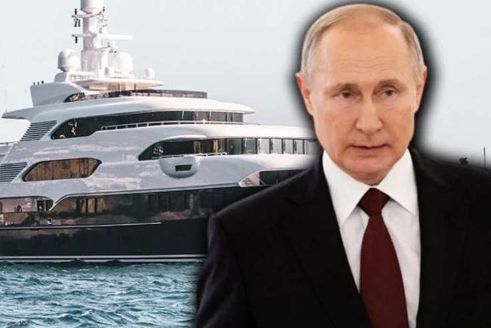 Putin'in 100 milyon dolarlık yatı hacklendi; rota Cehennem