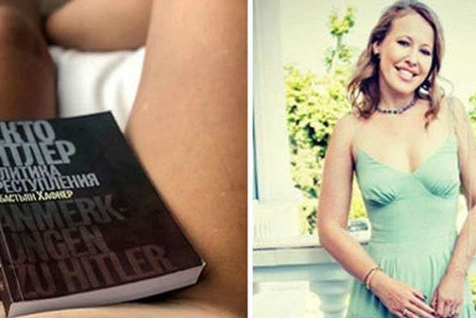 Putin’in kızından olay paylaşım… Hitler kitabıyla çıplaklığını kapattı
