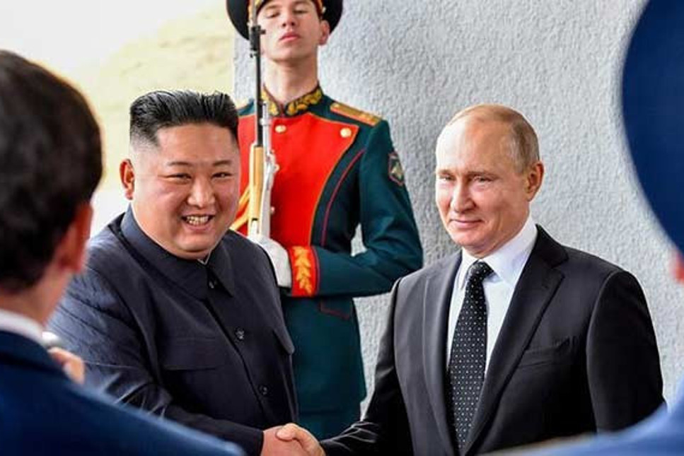 Dünya bu buluşmaya kilitlendi! Vladimir Putin ve Kim Jong-un ilk kez....