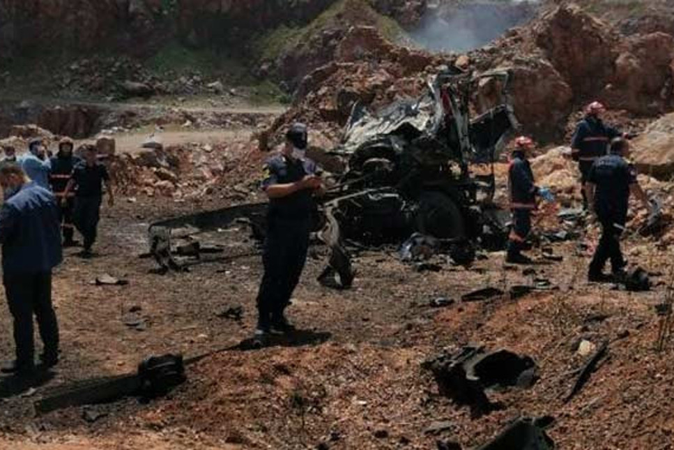 Sakarya'da havai fişek taşıyan kamyonda patlama: 3 askerimiz şehit oldu, 6 yaralı