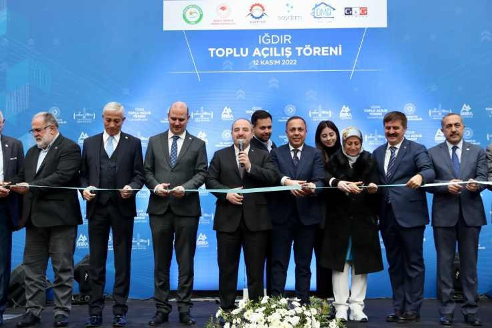 Saydam Kaya Tuzu fabrikasının açılışını Sanayi Bakanı Varank yaptı