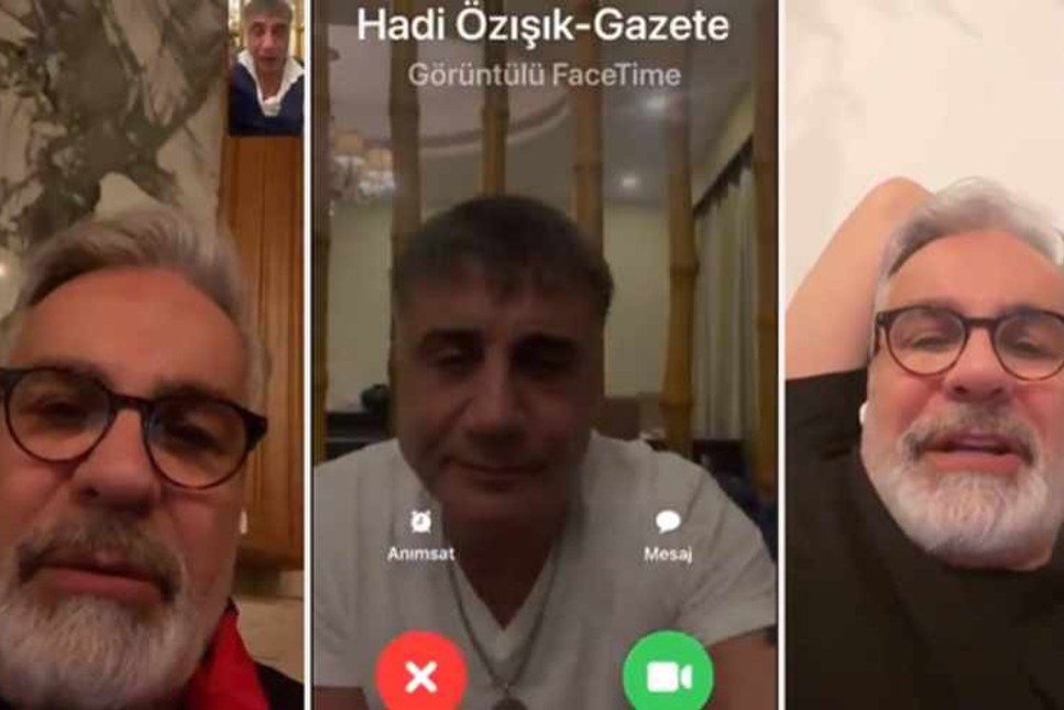 Sedat Peker, Bakan Soylu ile arasında aracılık yaptığı iddialarını reddeden Hadi Özışık ile görüşme videosunu yayınladı