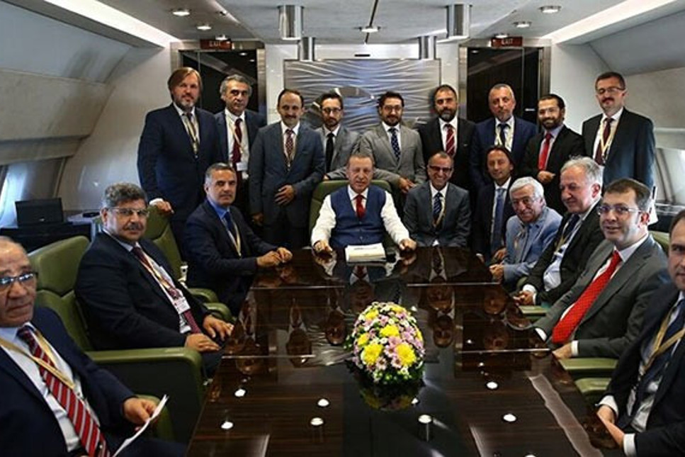 Selçuk Tepeli, Cumhurbaşkanı Erdoğan'ın uçağının müdavimi çıktı