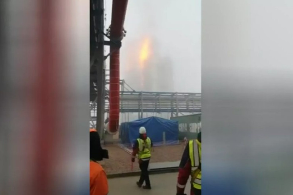 Sibirya'da Rönesans Holding'in inşa ettiği gaz işleme tesisinde patlama
