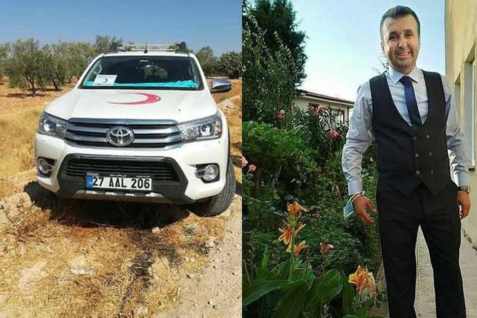 Suriye’de Türk Kızılay aracına kalleş saldırı! Bir personel şehit oldu