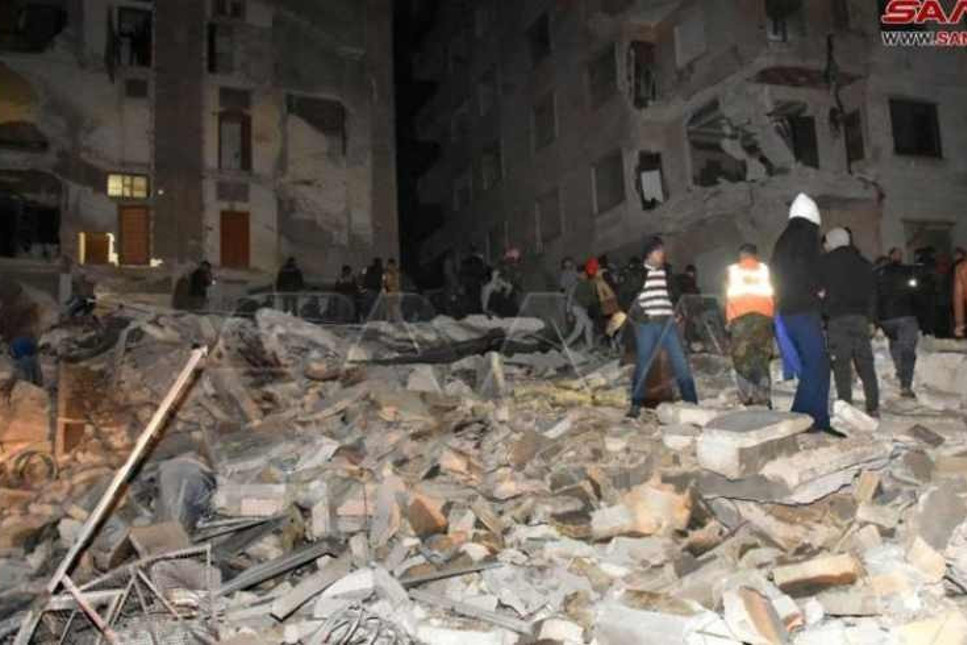 Suriye'de depremde en az 100 ölü