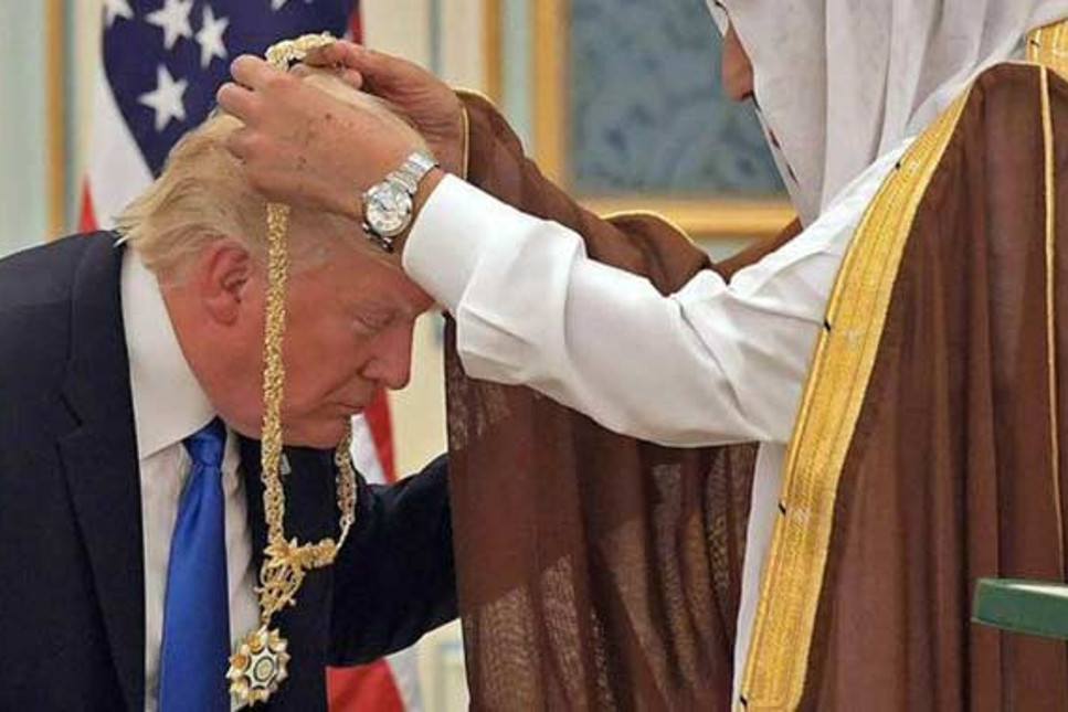 Trump'dan Suud Kralı'na: Biz olmasak iki hafta dayanamazsınız