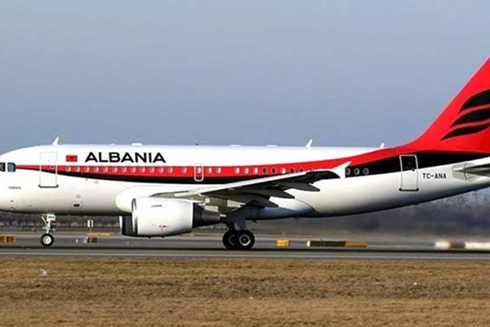 TC-ANA uçağı Arnavutluk'a verildi